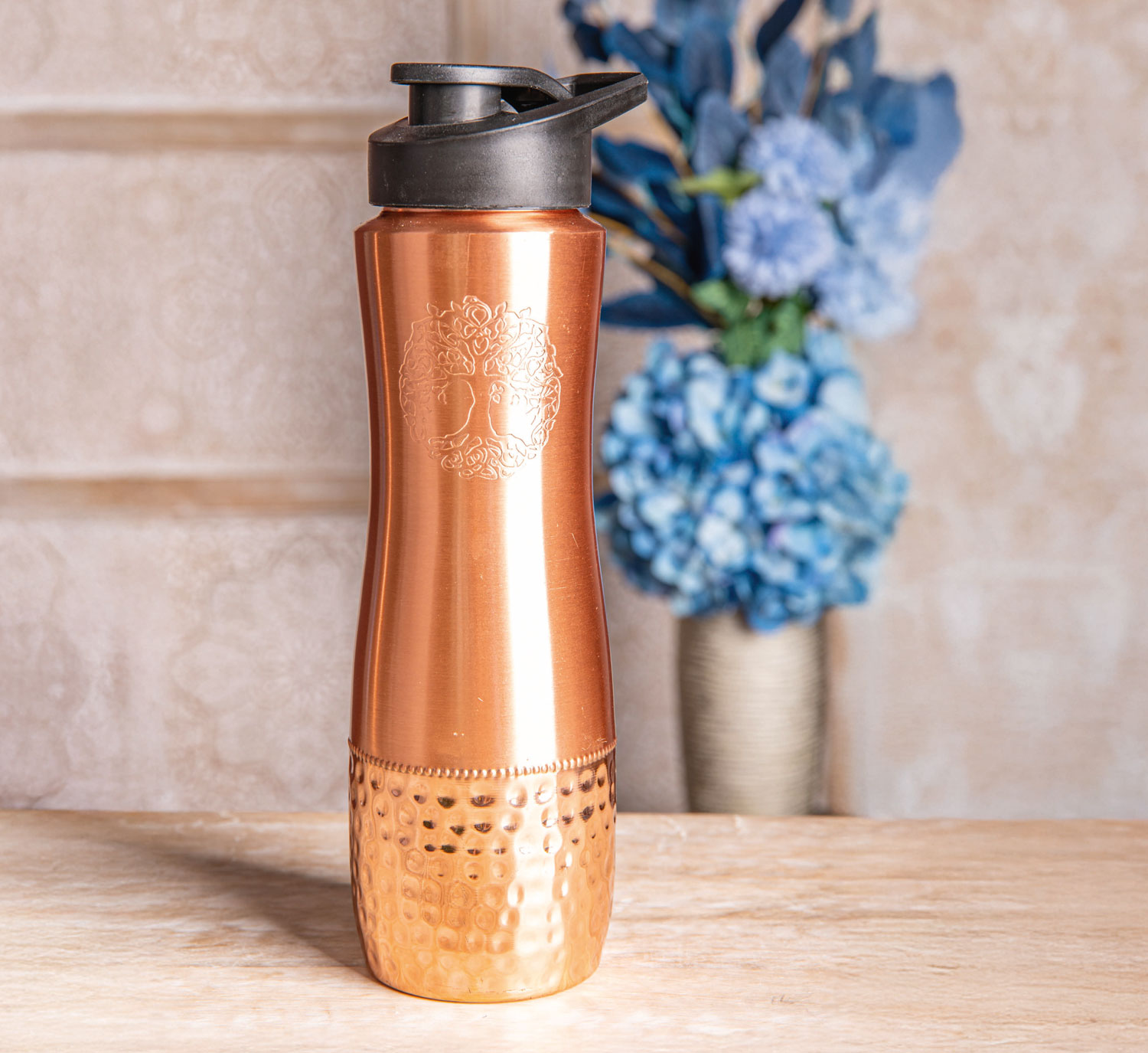 Kupfertrinkflasche Yggdrasil