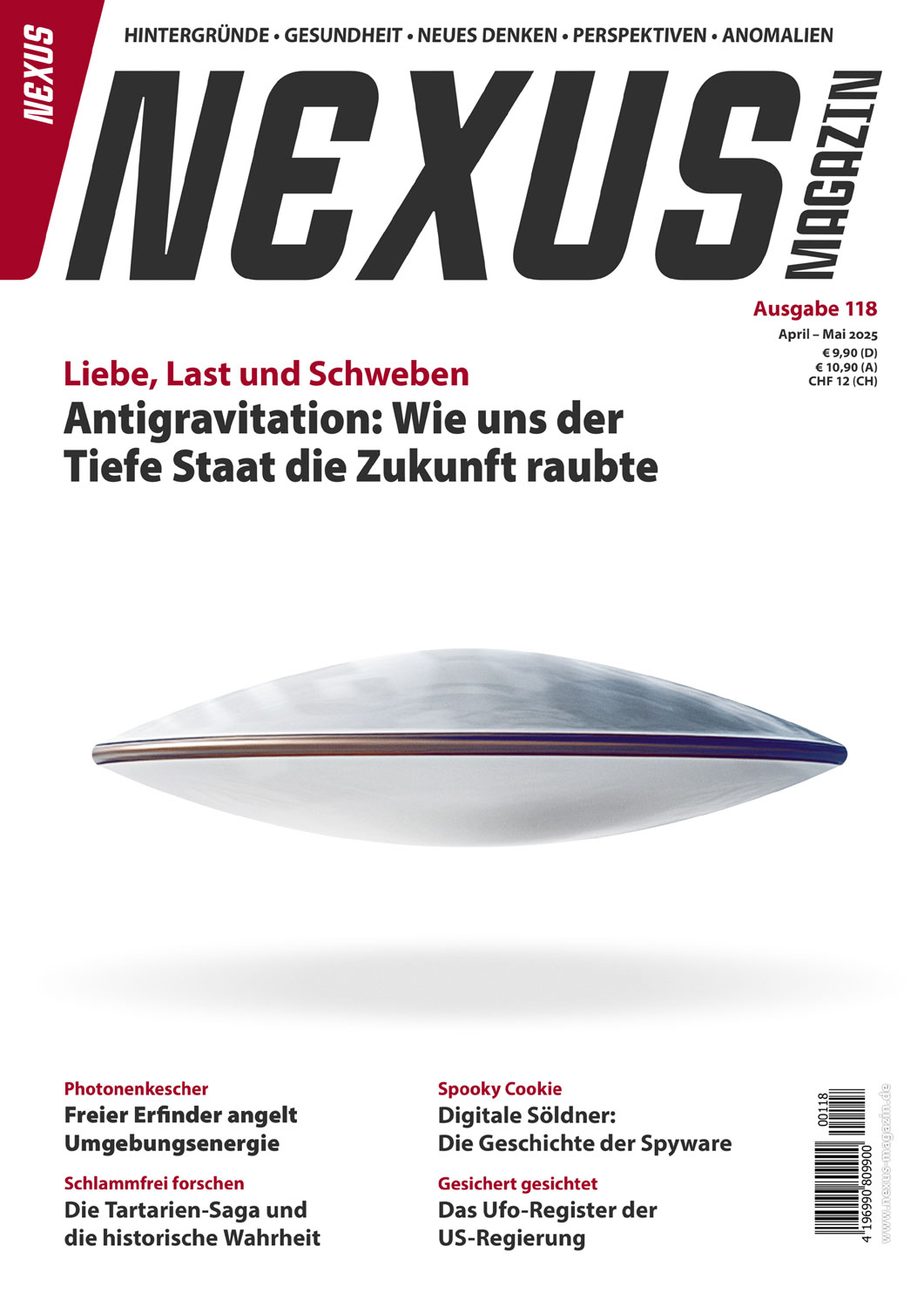 NEXUS-Magazin Ausgabe 118 April/Mai 2025