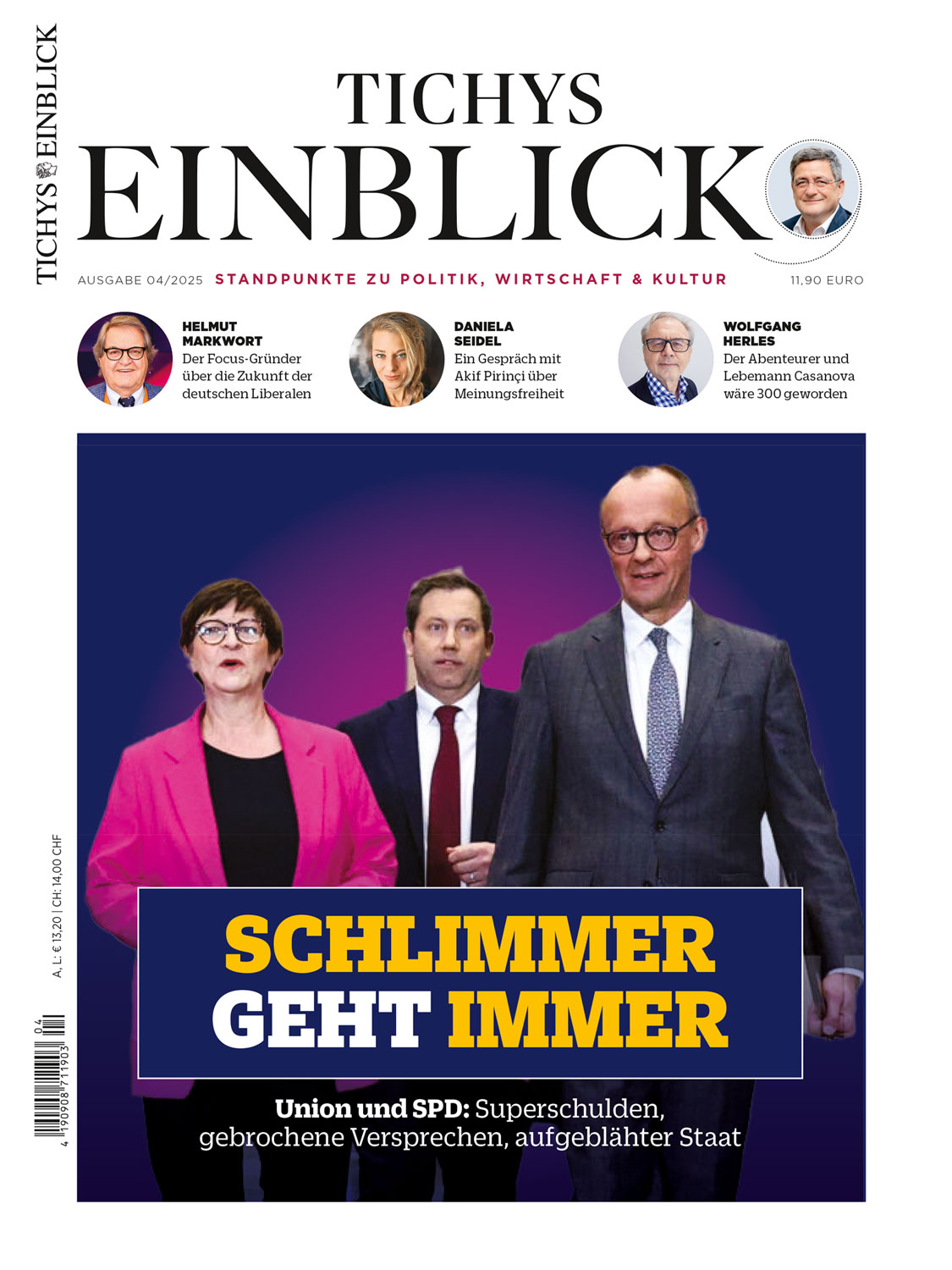 Tichys Einblick Ausgabe 04/2025