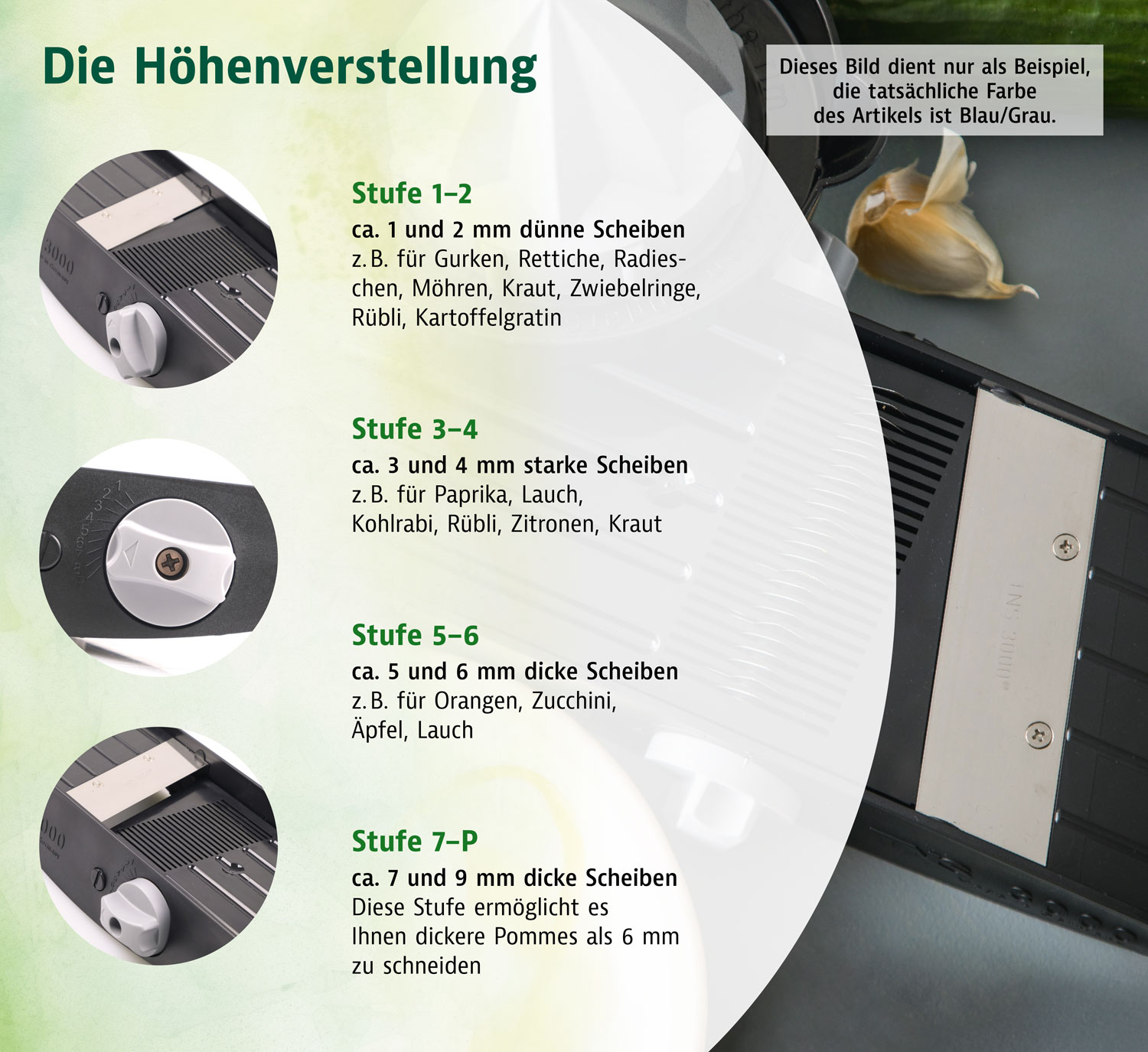  TNS 3000   Gemsehobel-Set 3-teilig 02