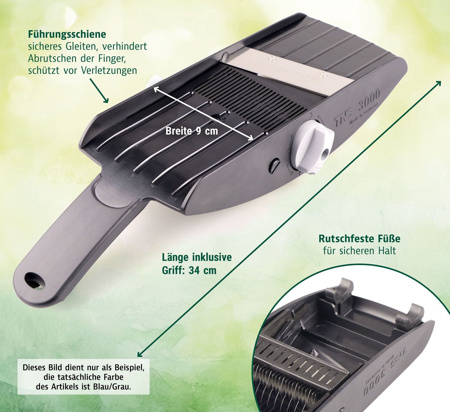  TNS 3000   Gemsehobel-Set 3-teilig 03