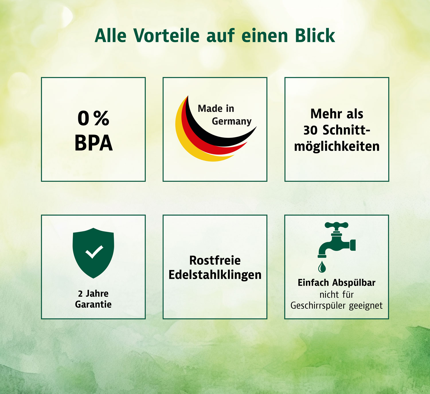  TNS 3000   Gemsehobel-Set 3-teilig 06