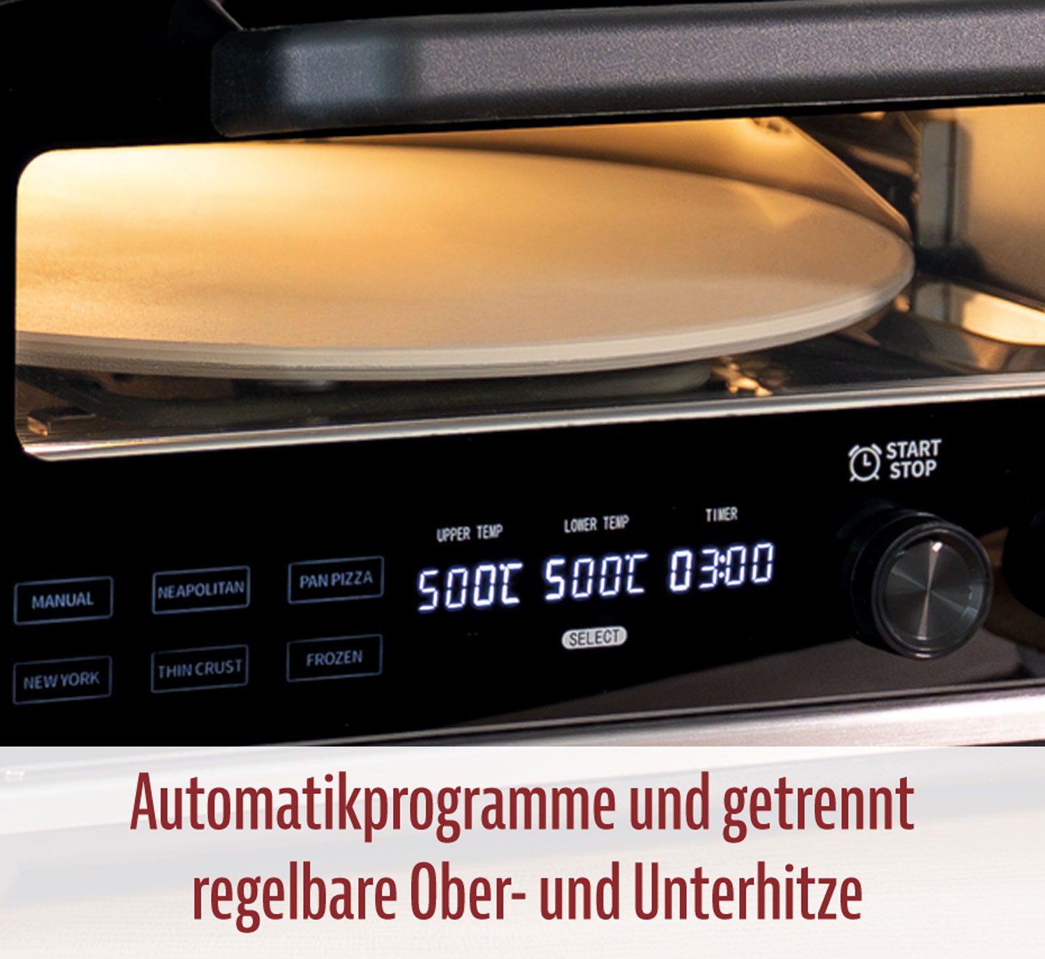 UNOLD   Pizza- und Pinsaofen ENZO02