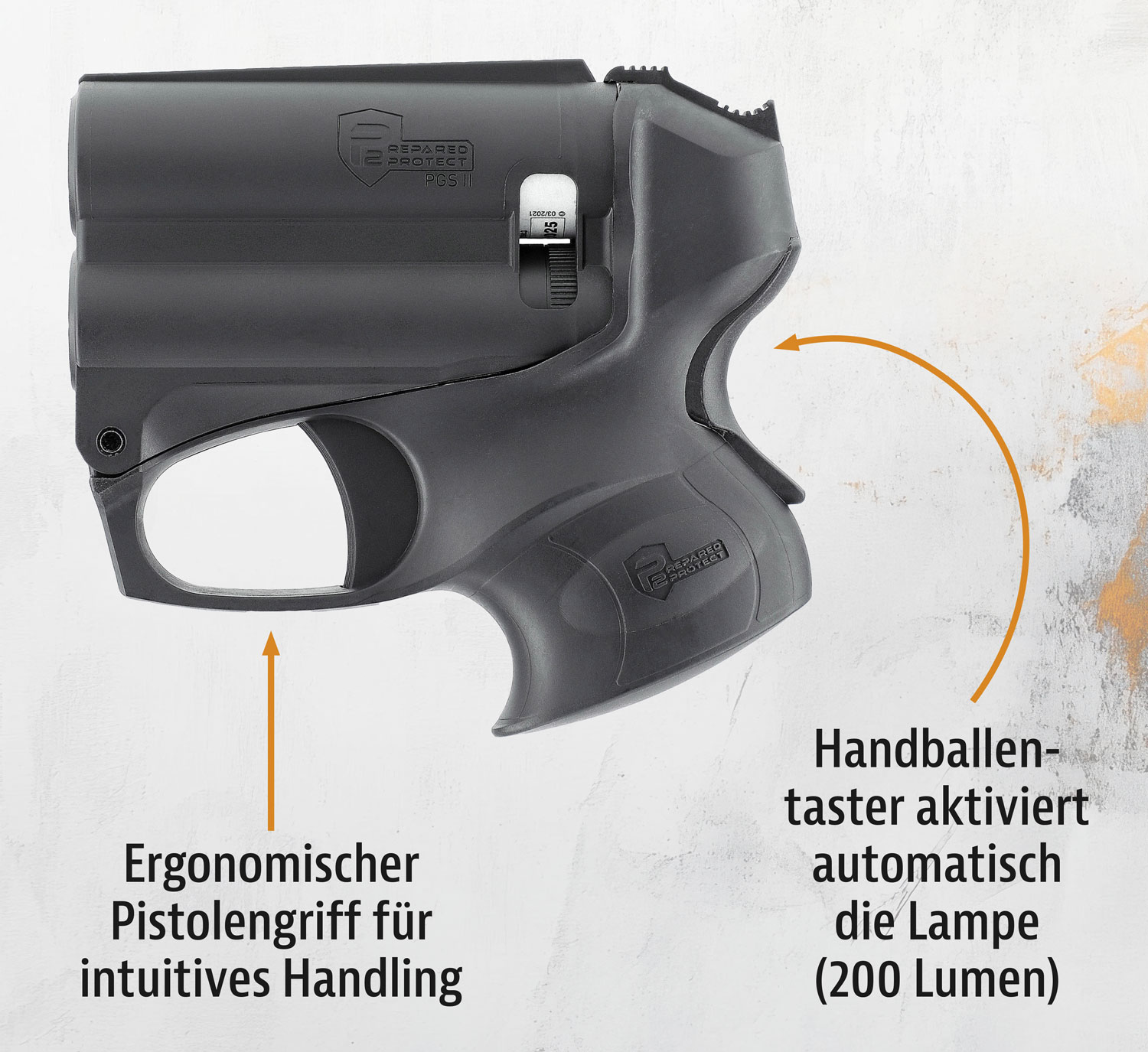 P2P PGS II KIT mit Pfefferspray04