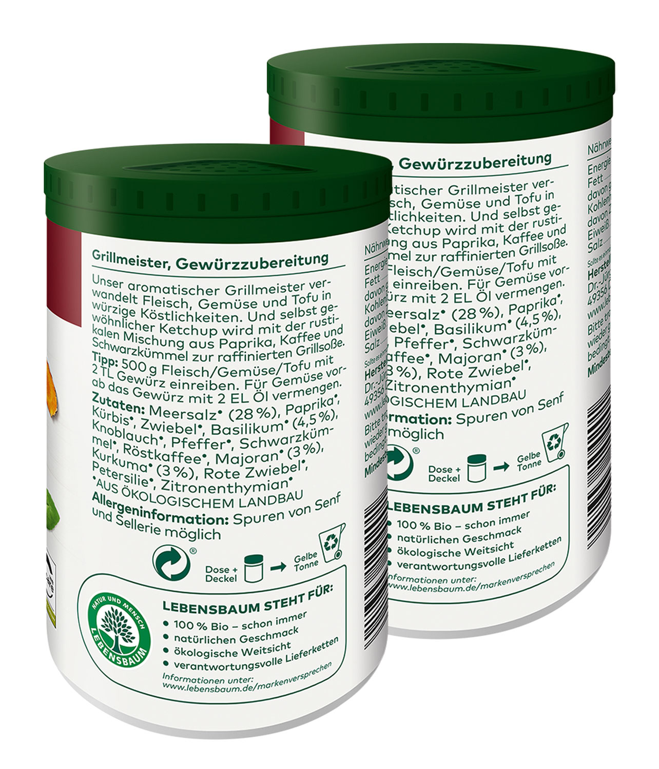 Lebensbaum Bio Grillmeister Gewrzzubereitung01