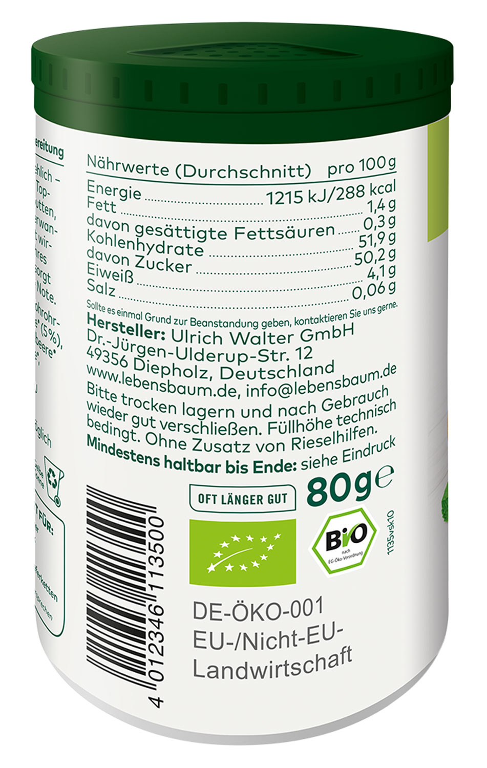 Lebensbaum Bio Fruchtige Vielfalt Gewrzzubereitung01
