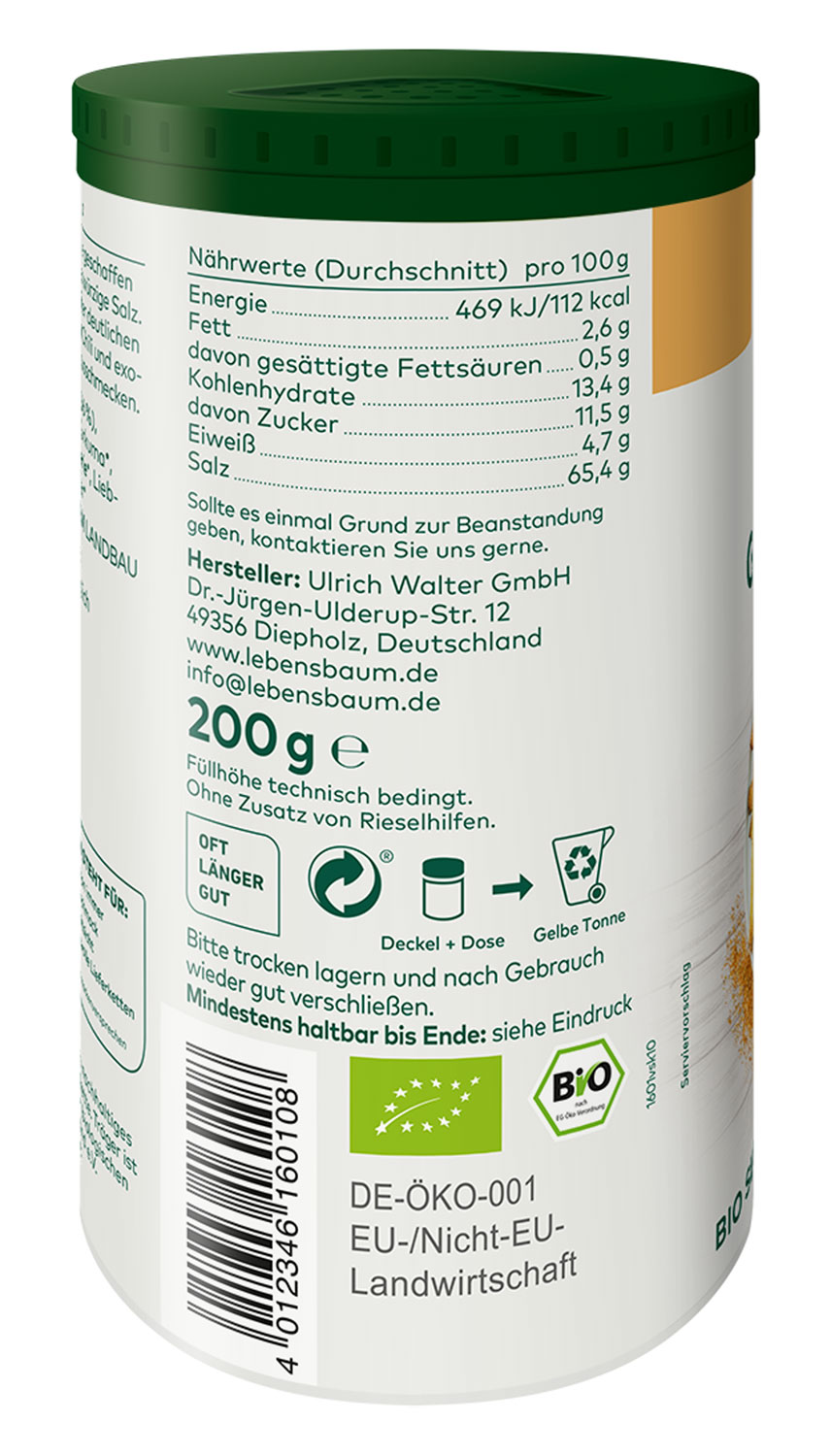 Lebensbaum Bio Pommes-Gewrzsalz Streudose01