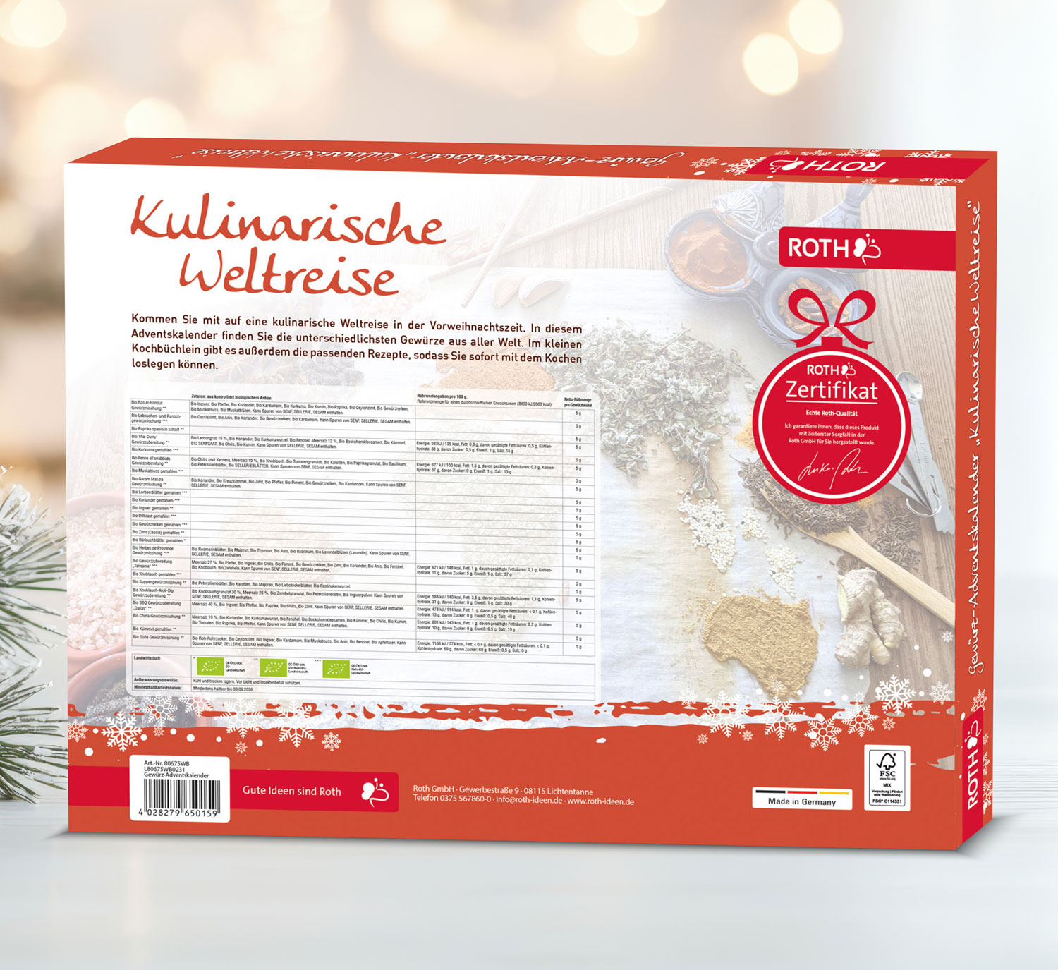 Bio-Gewrz Adventskalender Kulinarische Weltreise01