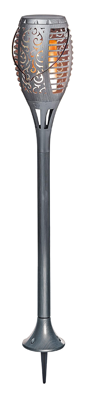 2er-Pack Solar-Gartenstecker Flame01