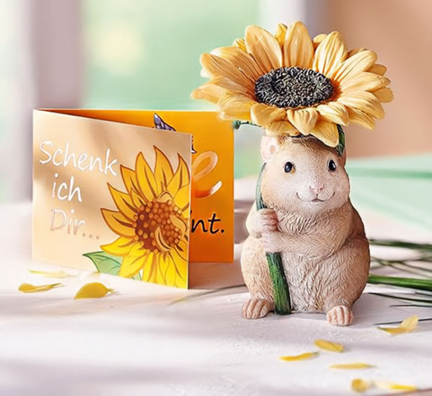  Geschenkset Glcks-Hamster Sunny 
