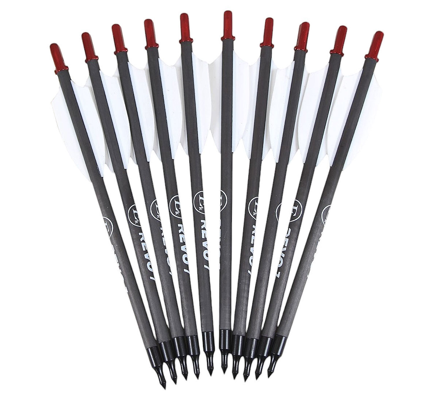 Carbon Ersatzpfeile fr EK Archery Revo 7 Armbrust