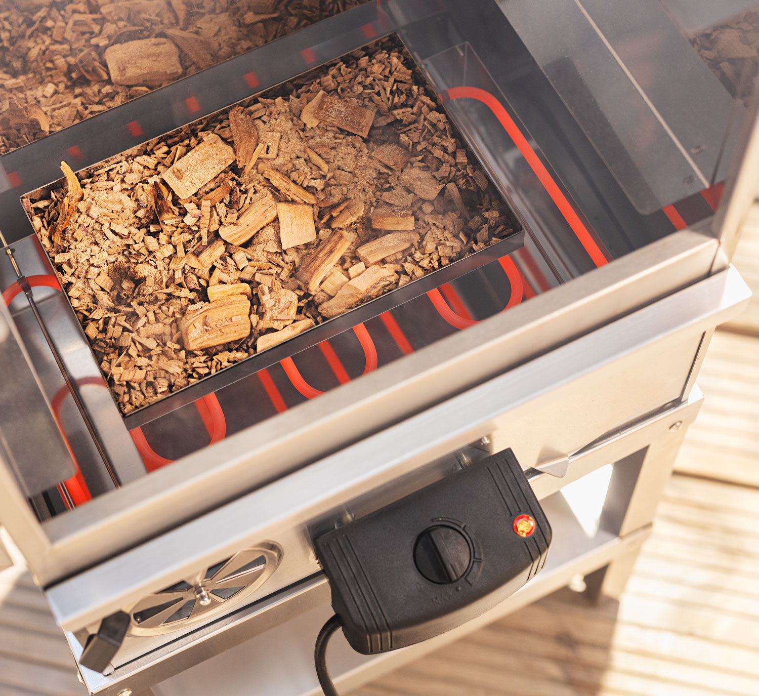 Elektroheizung fr Rucherofen Autark 80001