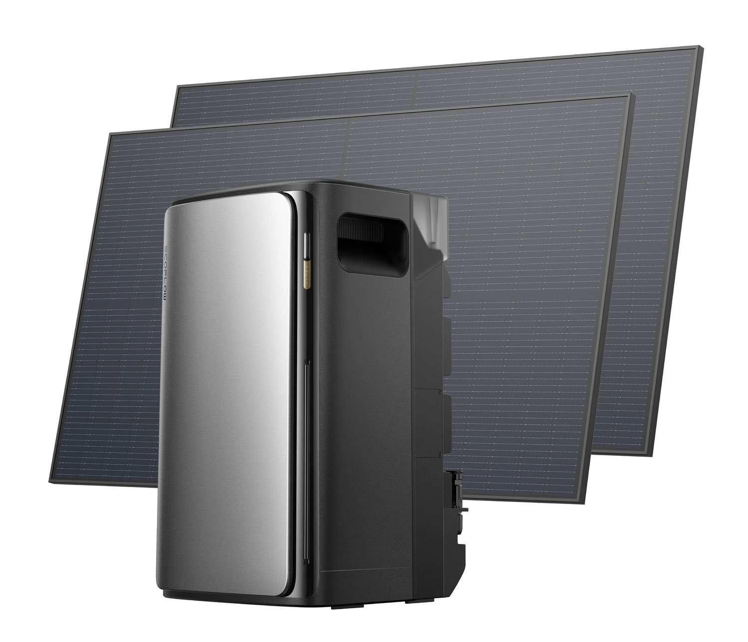  EcoFlow STREAM Ultra 1.920 Wh mit 2er-Pack EcoFlow 450 W starres Solarpanel 