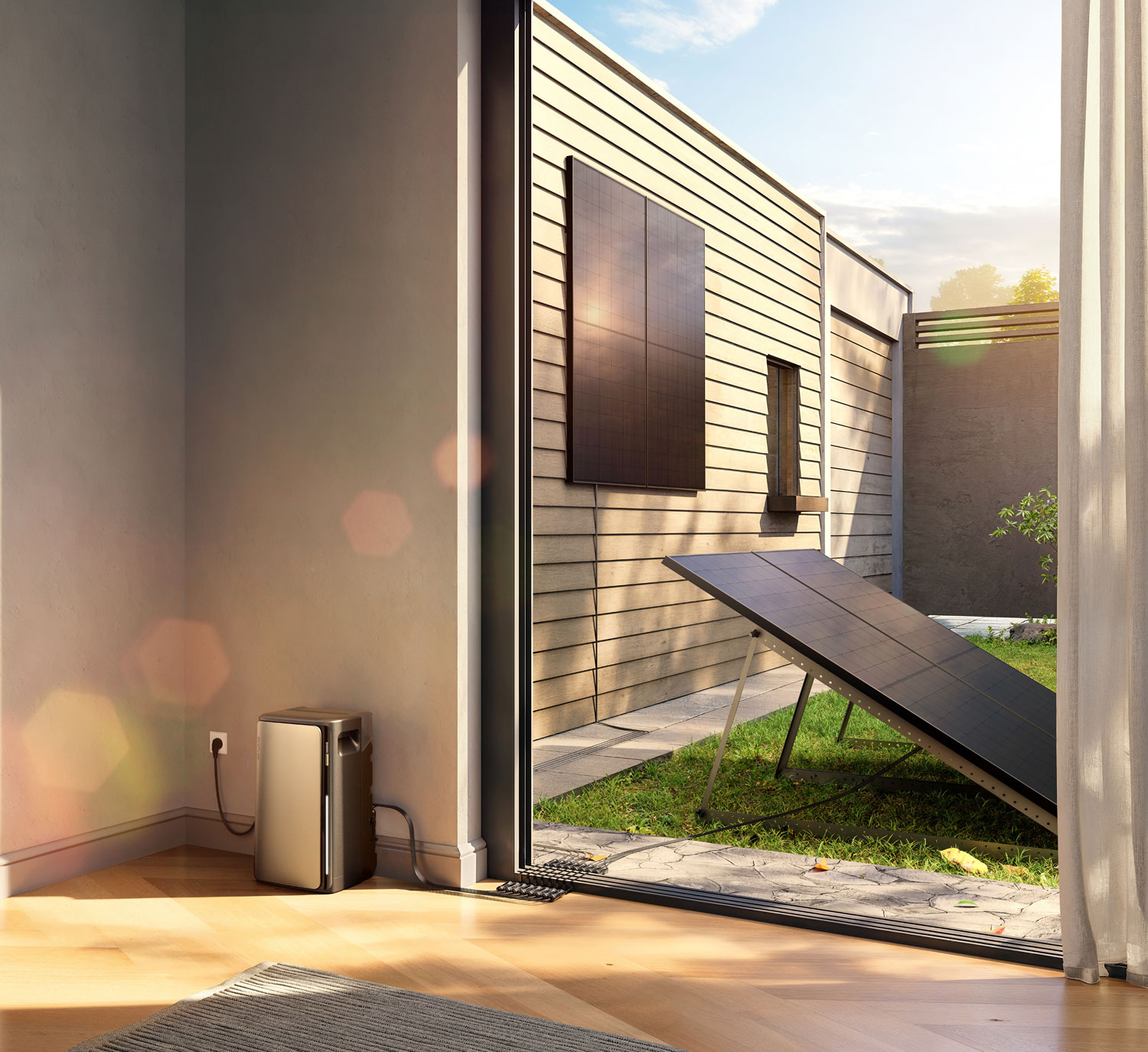  EcoFlow STREAM Ultra 1.920 Wh mit 2er-Pack EcoFlow 450 W starres Solarpanel 11