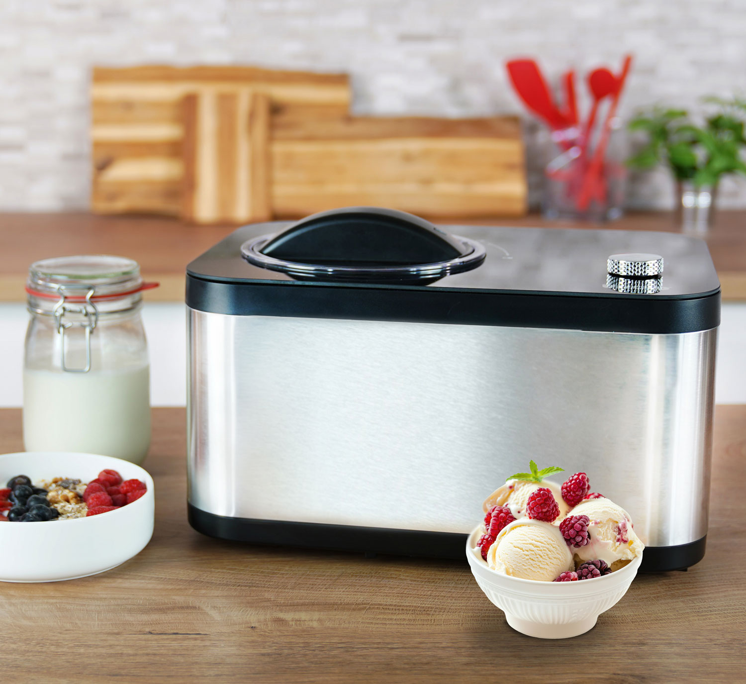  UNOLD   2 in 1 Eismaschine und Joghurtbereiter EVA - Wie neu 