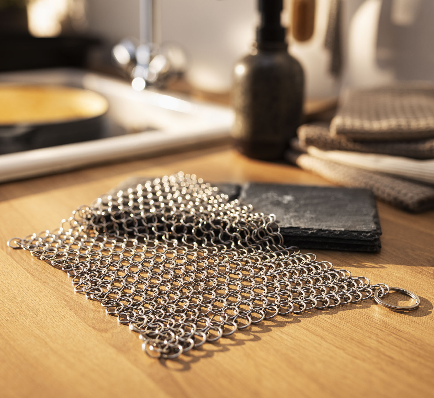 Edelstahl-Ringreiniger-Tuch