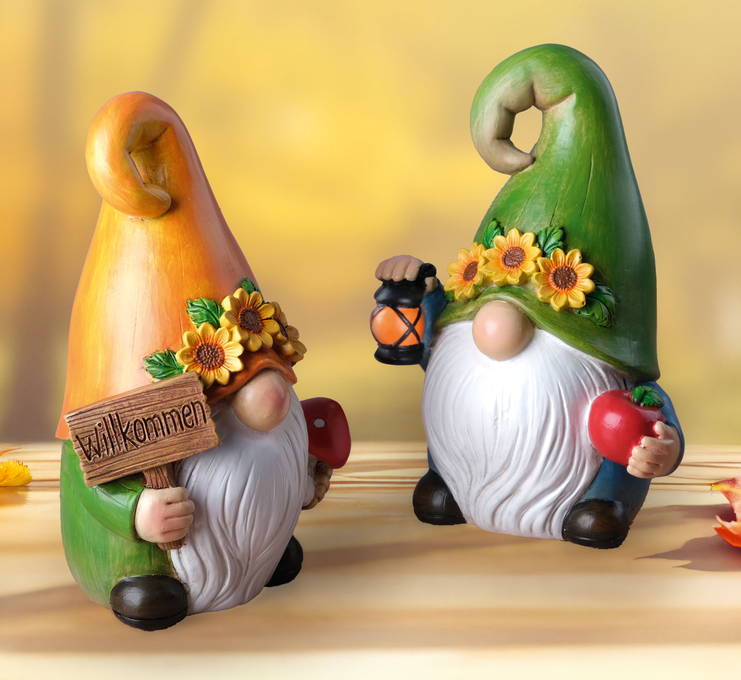  2er-Set Dekofiguren Snorre & Lars 