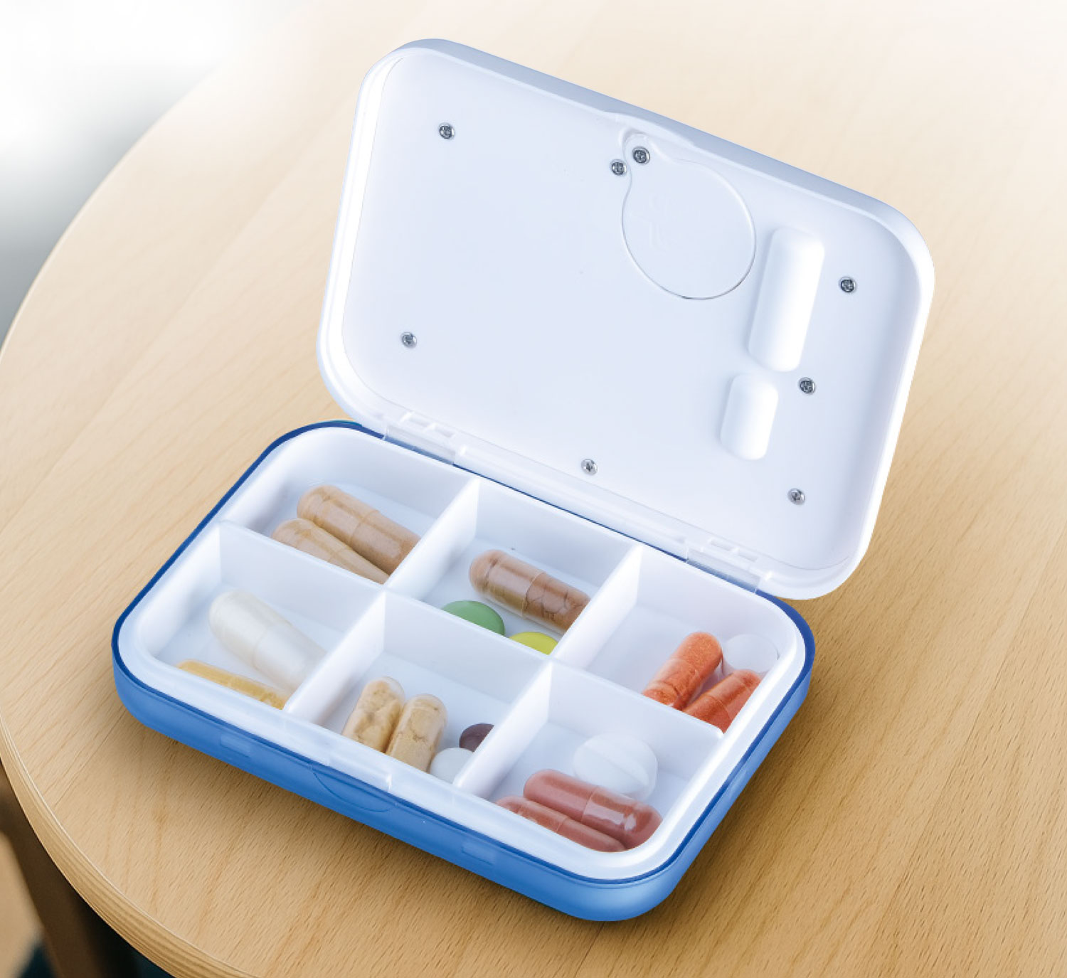 Elektrische Pillenbox