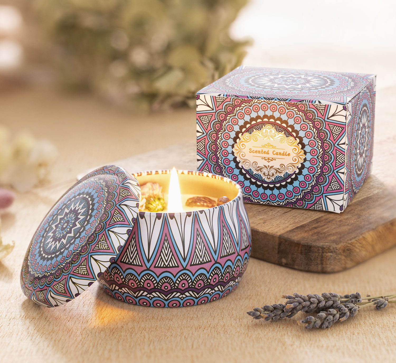 Geschenkset Duftkerze