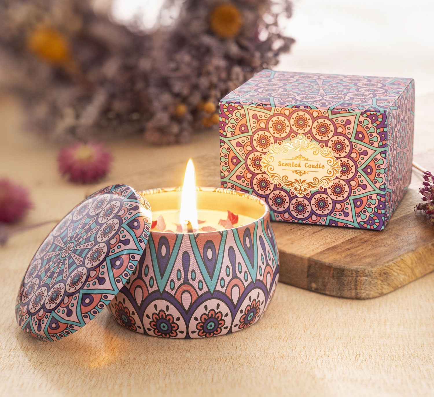 Geschenkset Duftkerze