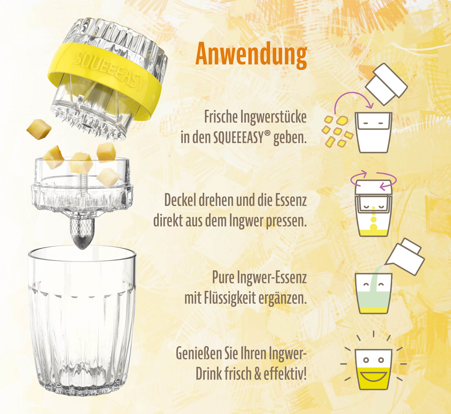  SQUEEEASY  Ingwer-Handpresse 02