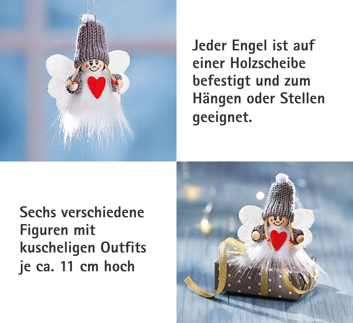 6er-Set Dekohnger Engel01