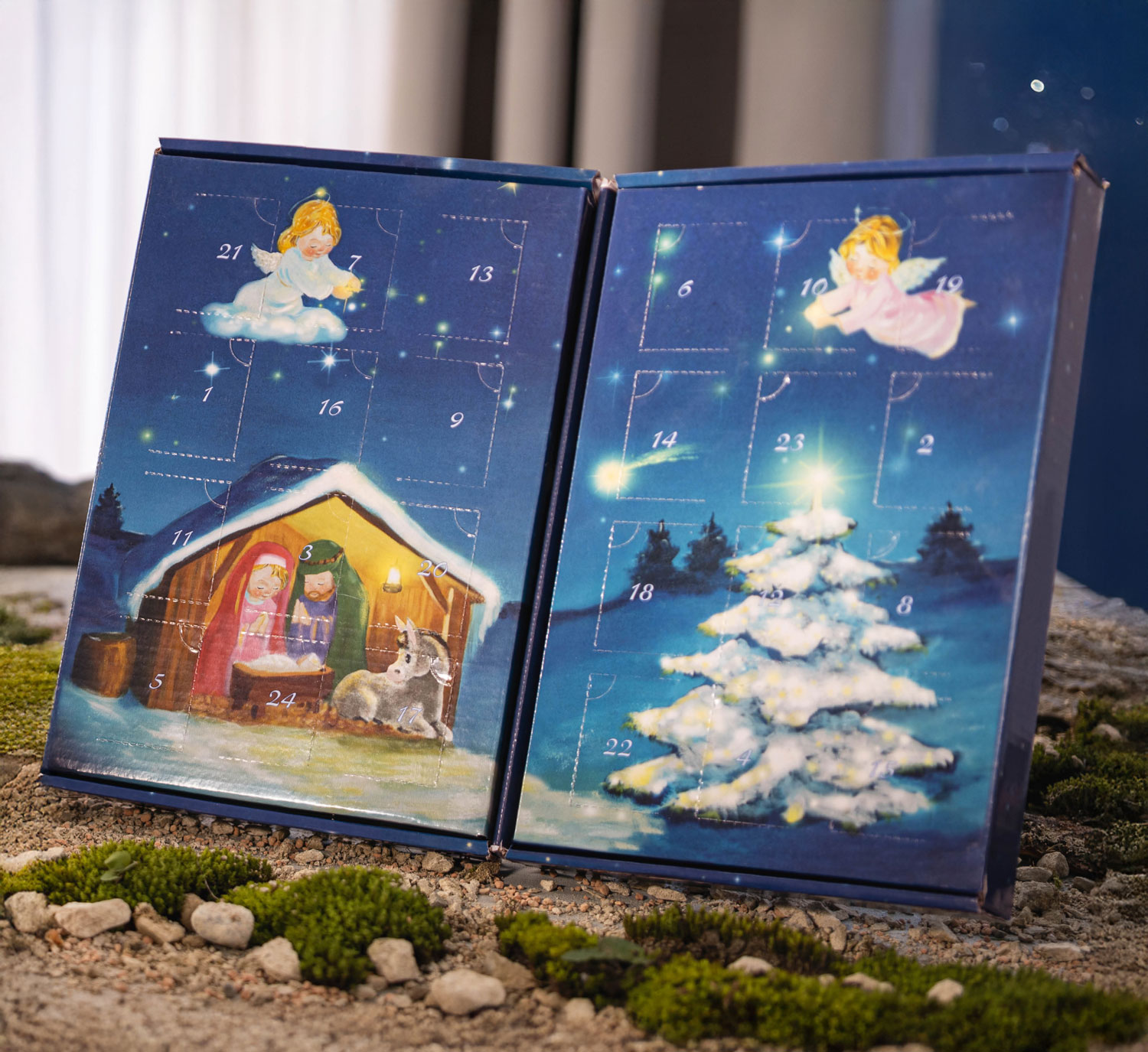 Adventskalender Weihnachtskrippe