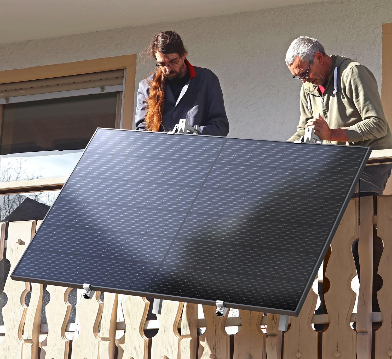 2er-Pack EcoFlow 450 W Starres Solarpanel06