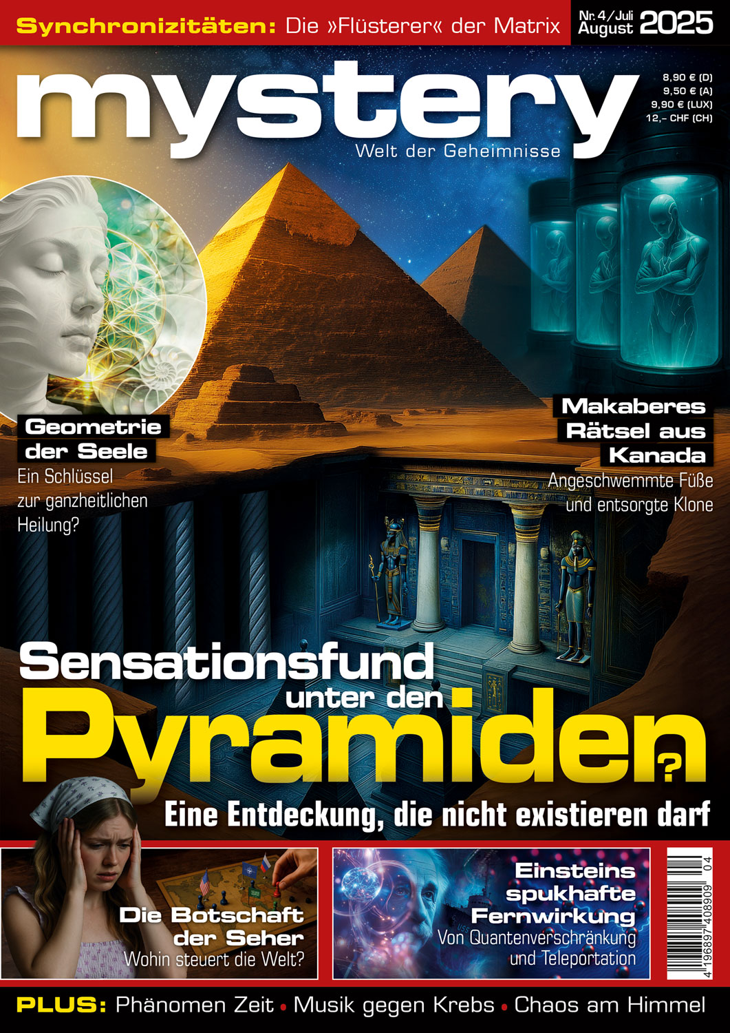 mystery - Ausgabe Nr. 4 Juli/August 2025