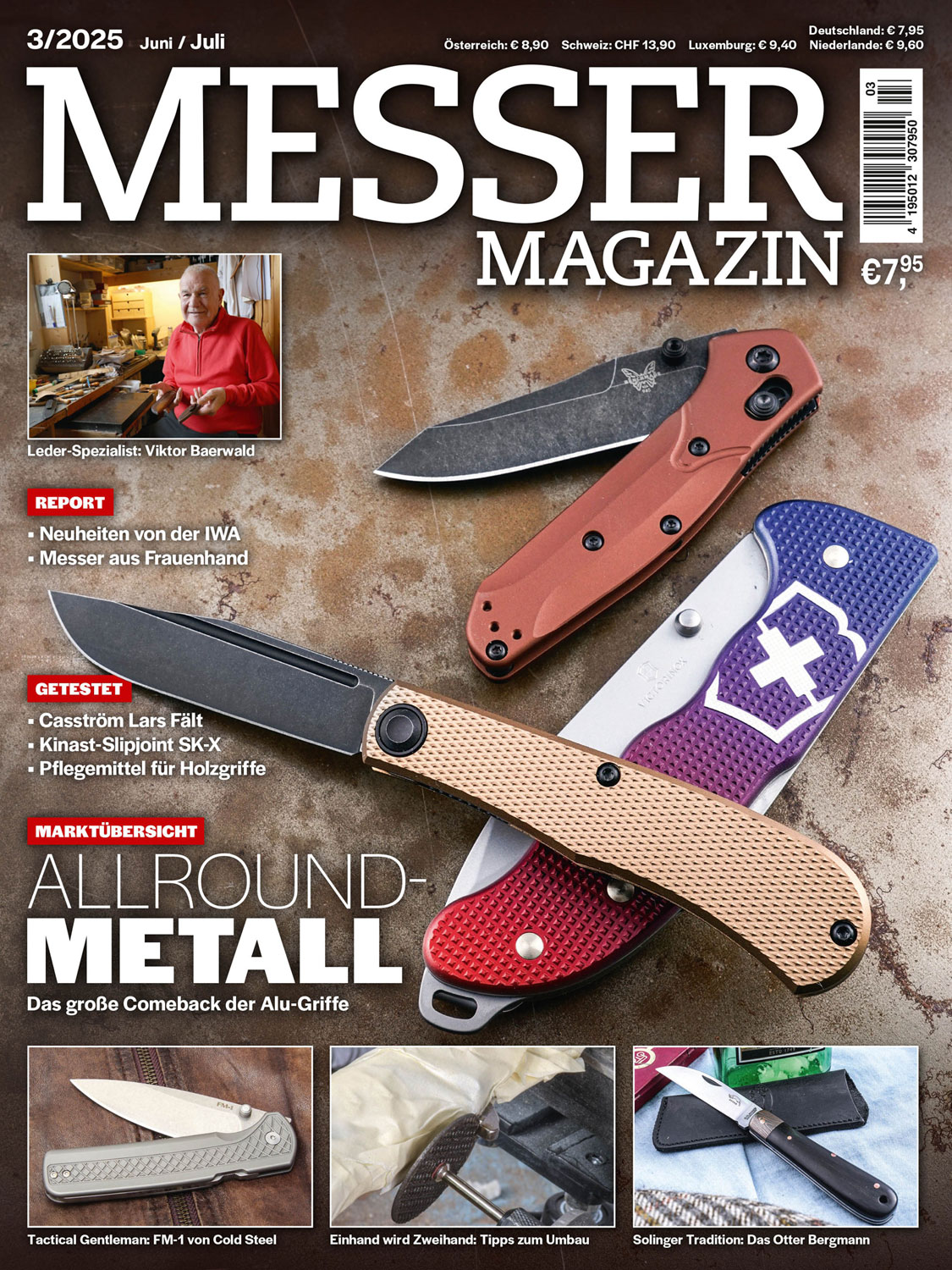 Messer Magazin Ausgabe 3/2025 Juni/Juli