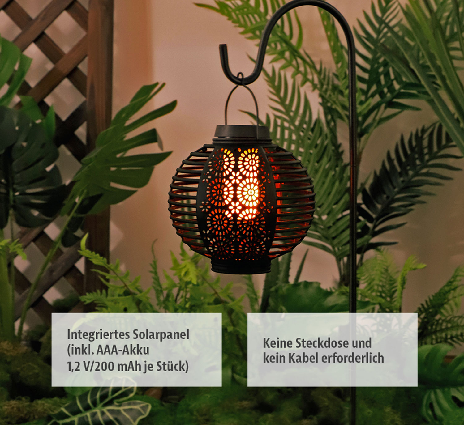 2er-Pack Solar-Laternen Flame03