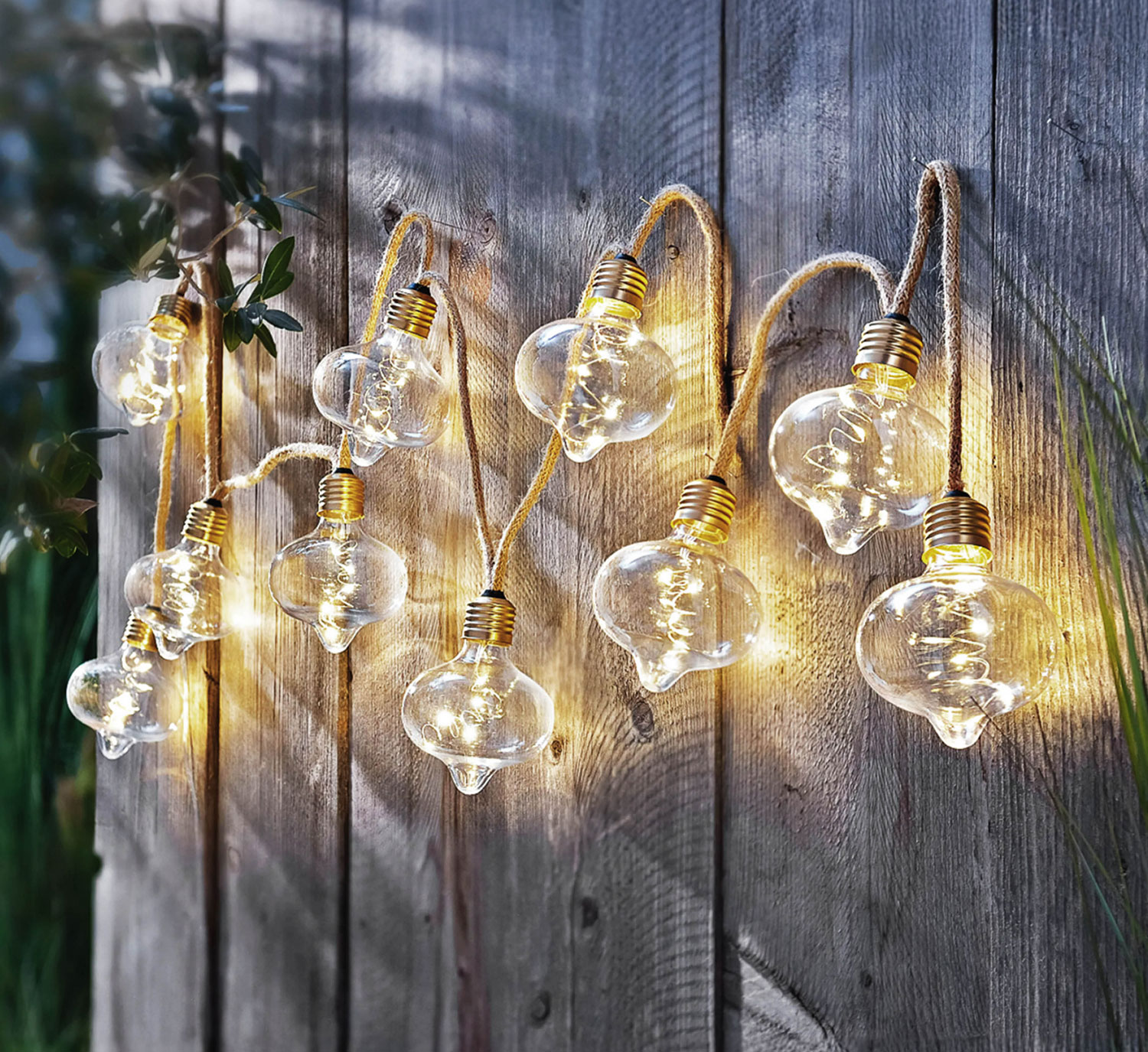 Solar-Lichterkette Vintage