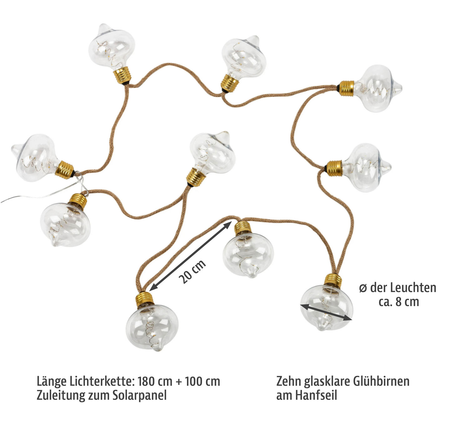 Solar-Lichterkette Vintage01