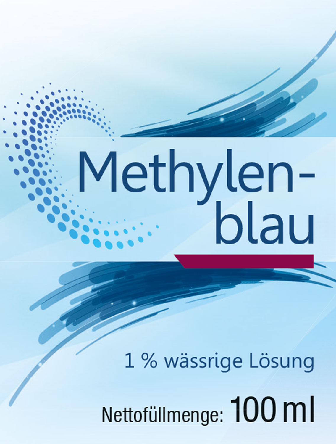 Methylenblau 1 % / mindestens 99,8 % rein (USP Pharma Grade)/ frei von Schwermetallen02