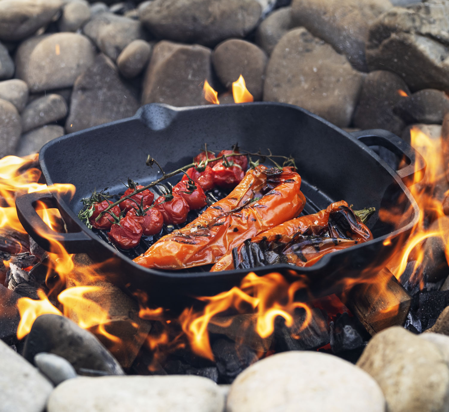 Gusseiserne Grillpfanne01