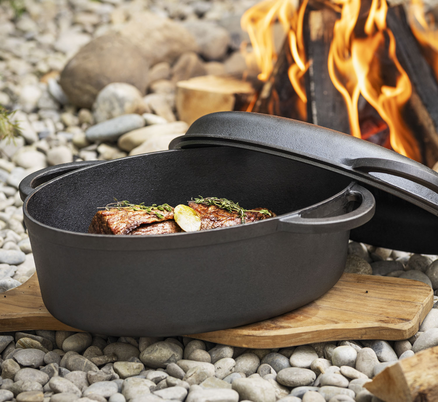 Gusseiserner Schmortopf XXL02