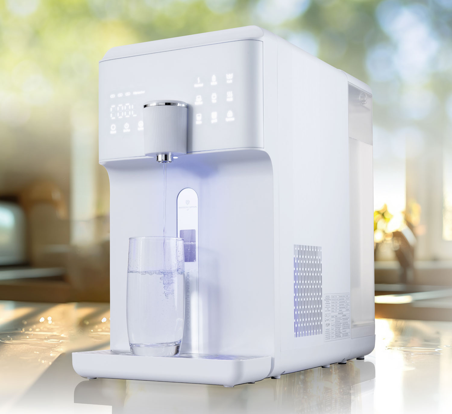 Osmose-Wasserfilter mit Wasserstofffunktion