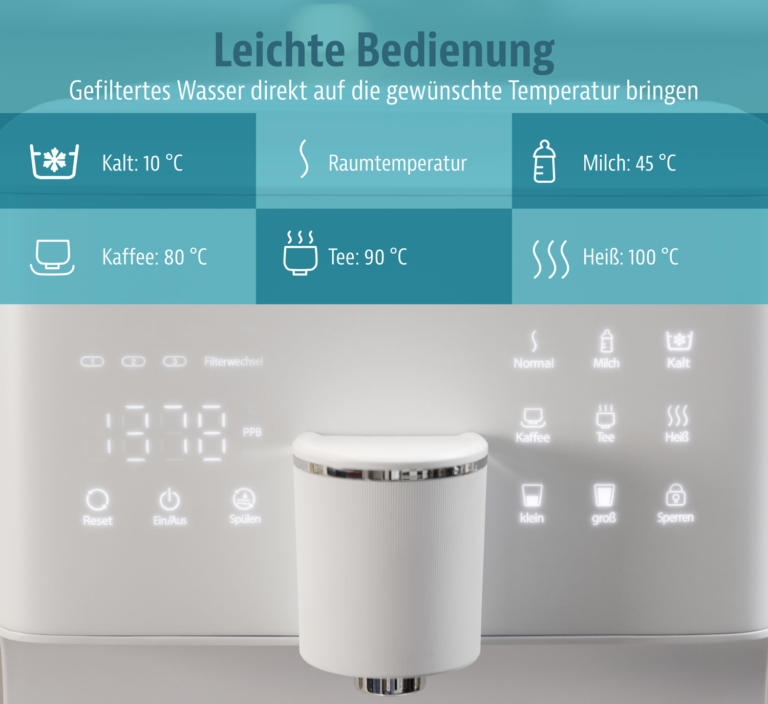 Osmose-Wasserfilter mit Wasserstofffunktion02