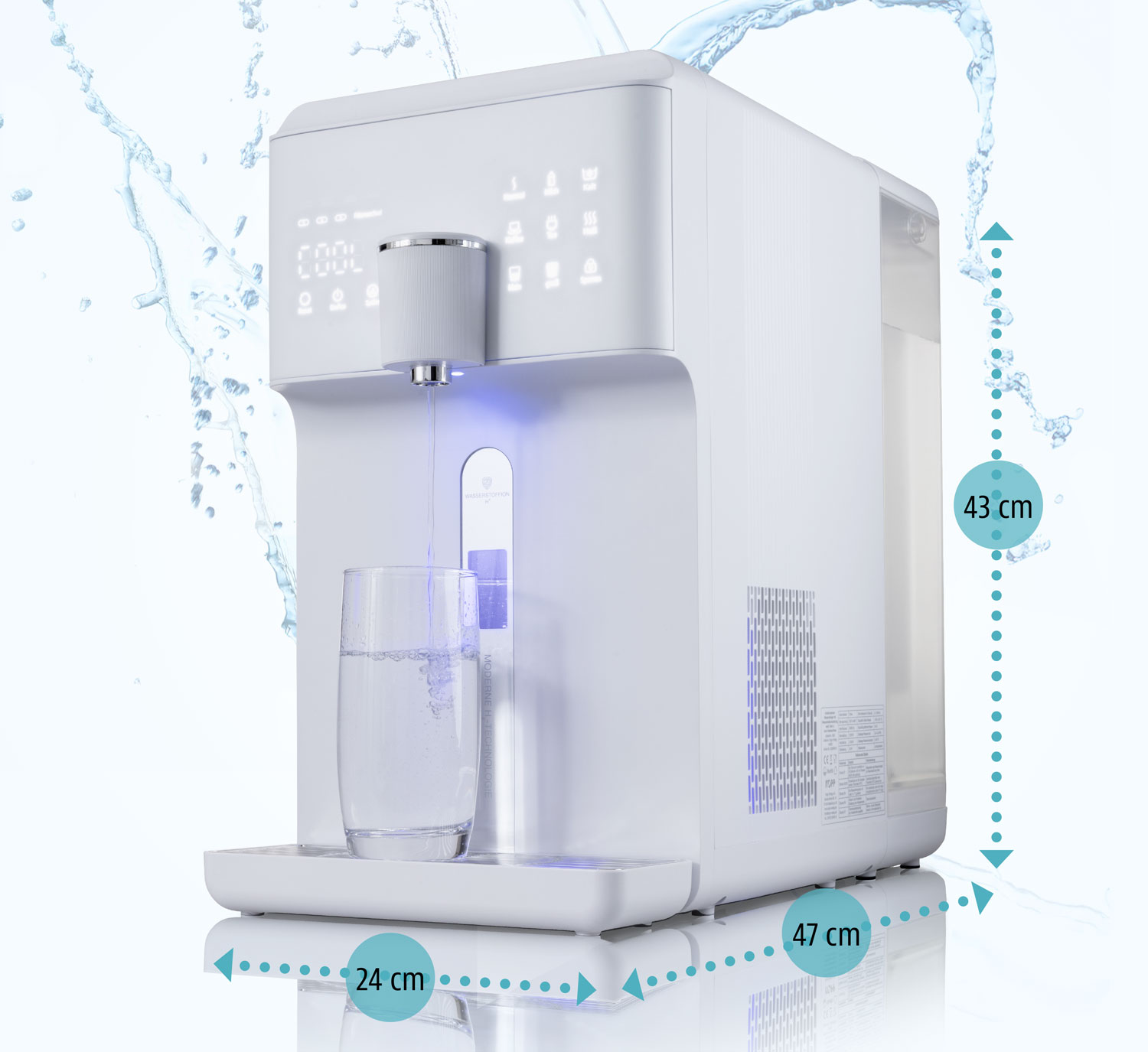 Osmose-Wasserfilter mit Wasserstofffunktion07