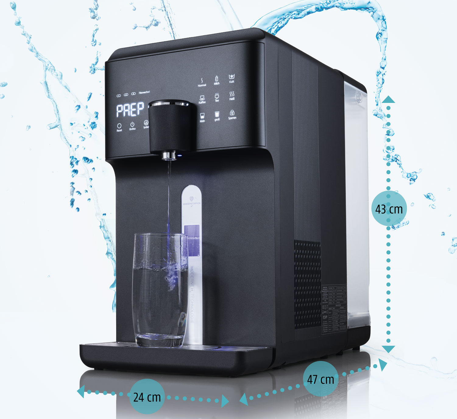 Osmose-Wasserfilter mit Wasserstofffunktion07