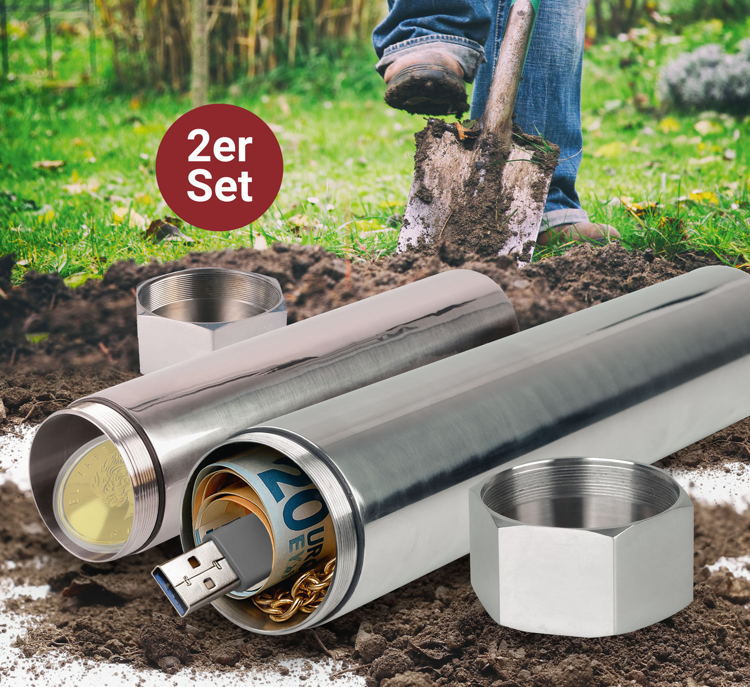 2er-Set Bodensafe und Bodensafe XXL unzerstrbar