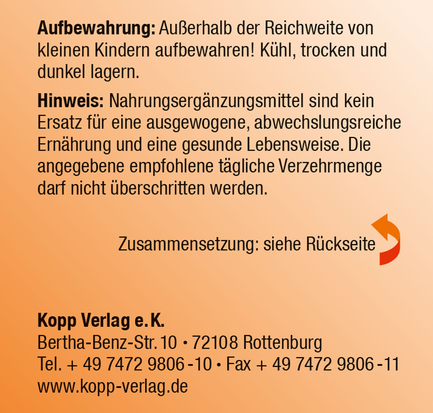 Kopp Vital   Curarthro / 90 Kapseln03