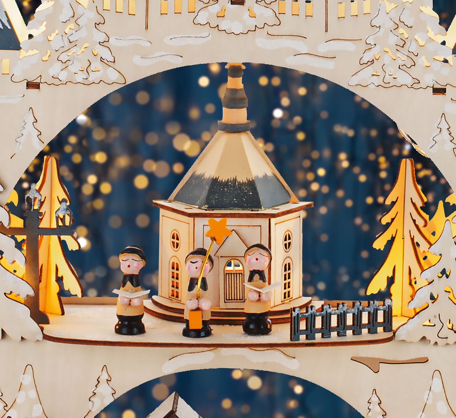 LED-Schwibbogen mit Spieluhr01