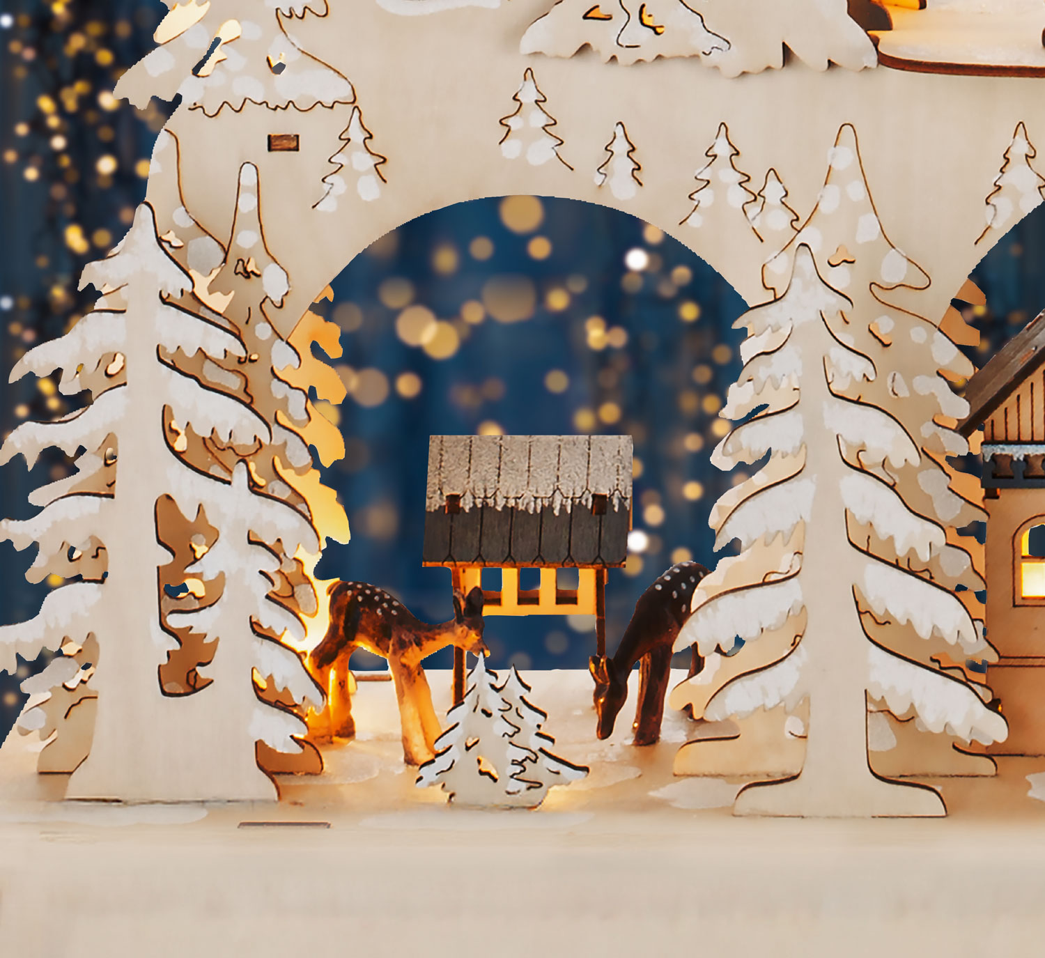 LED-Schwibbogen mit Spieluhr02