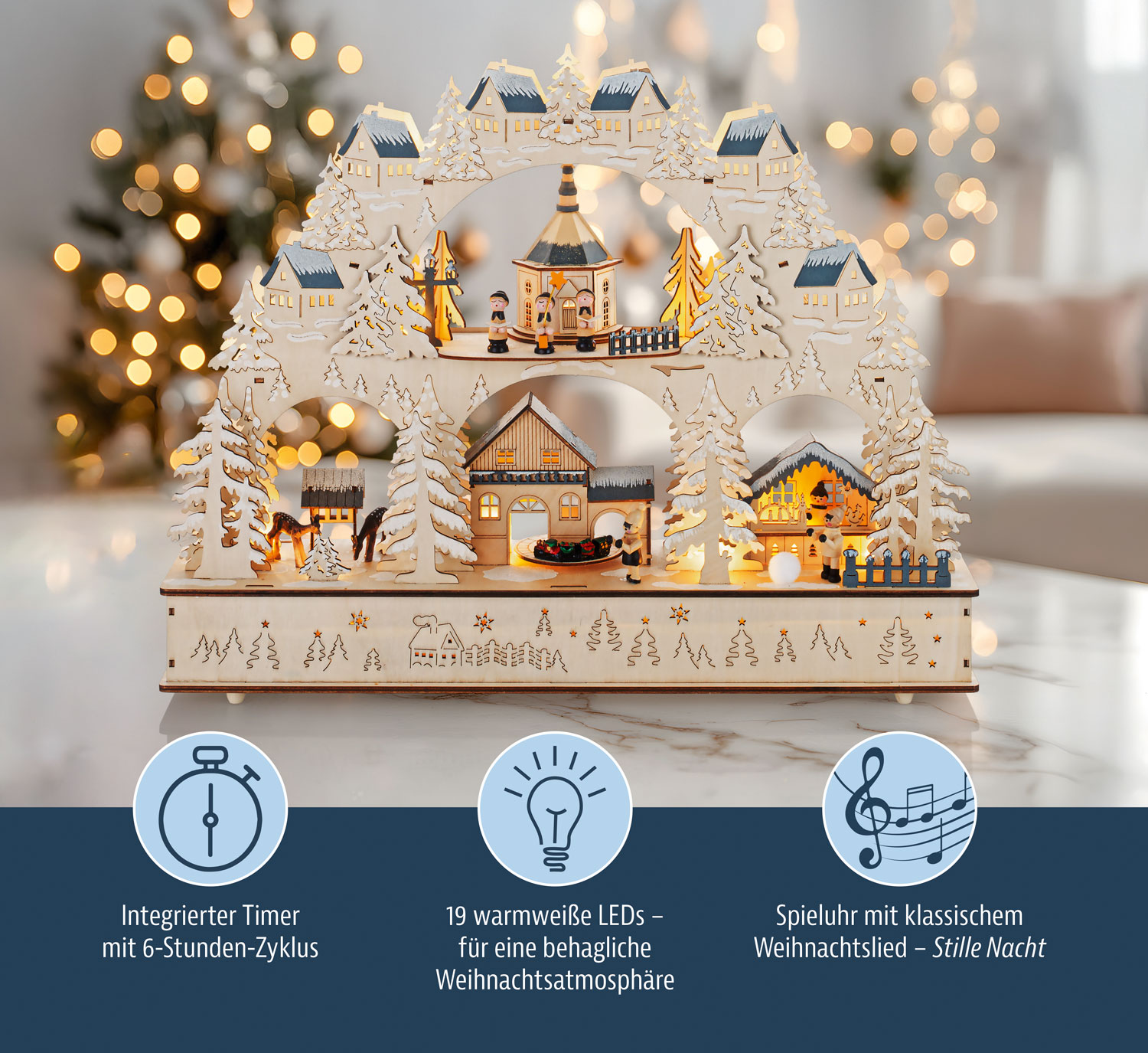 LED-Schwibbogen mit Spieluhr05