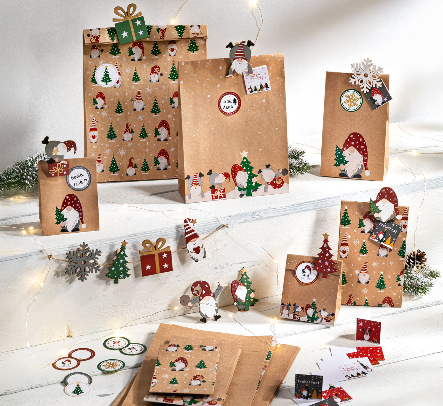 Geschenktten-Set Wichtelbande