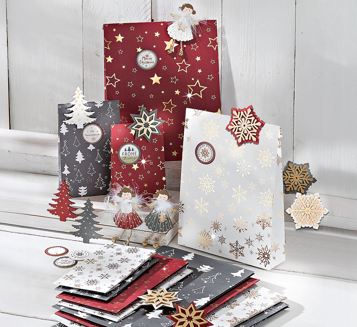  Geschenktten-Set »Weihnachten« 