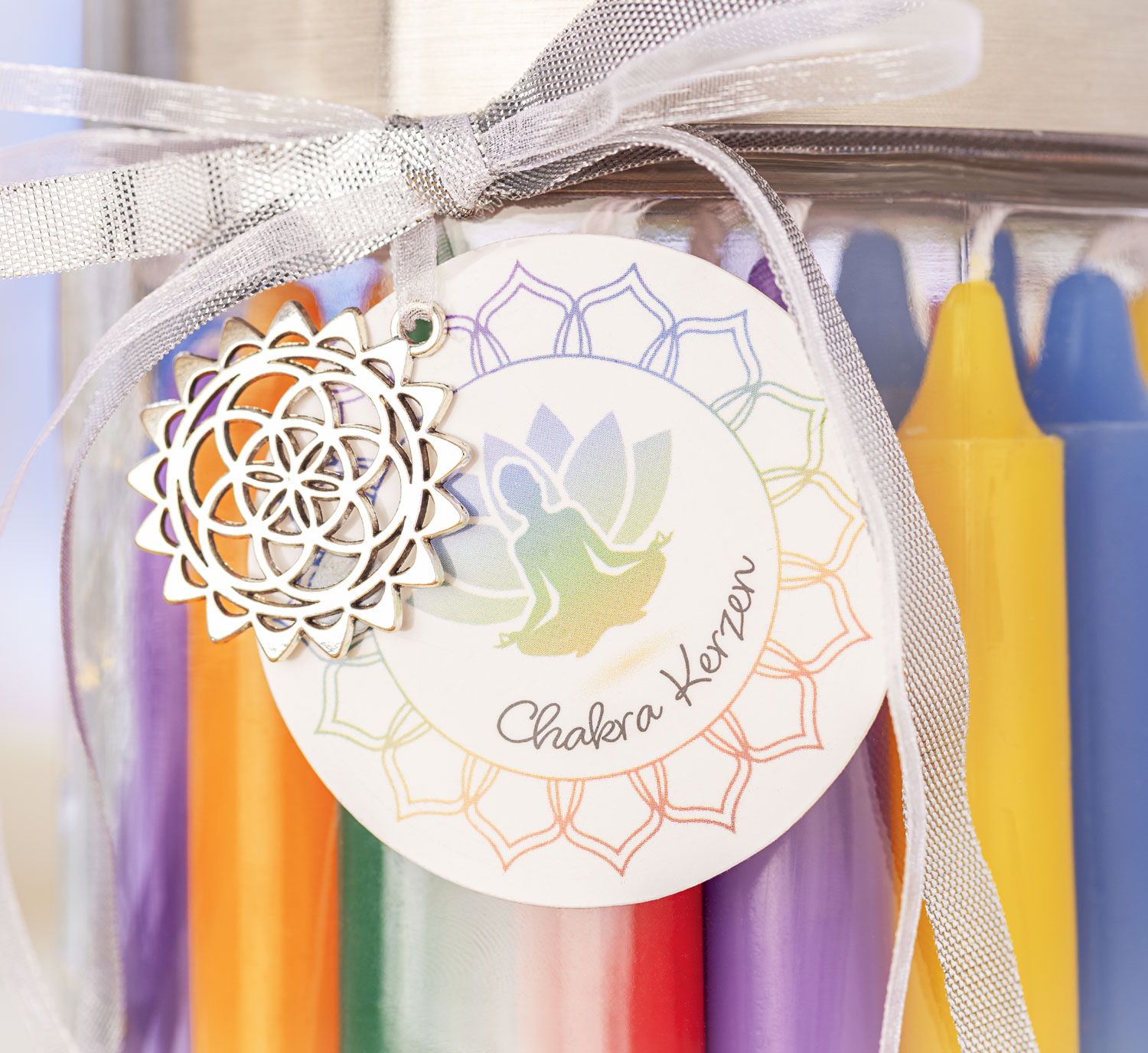 Geschenkset Chakra-Kerzen01