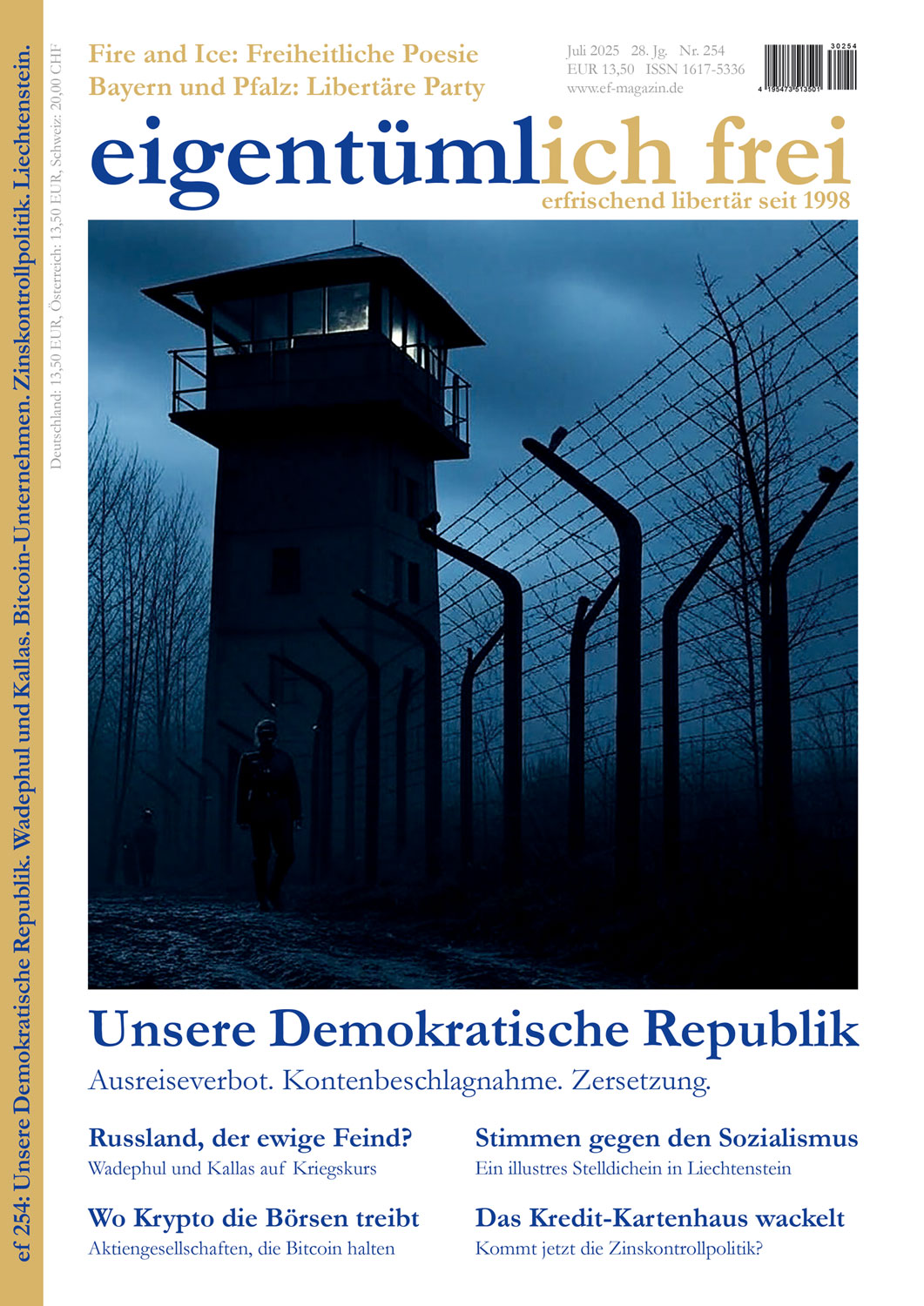 eigent�mlich frei Ausgabe Nr. 254 Juli 2025