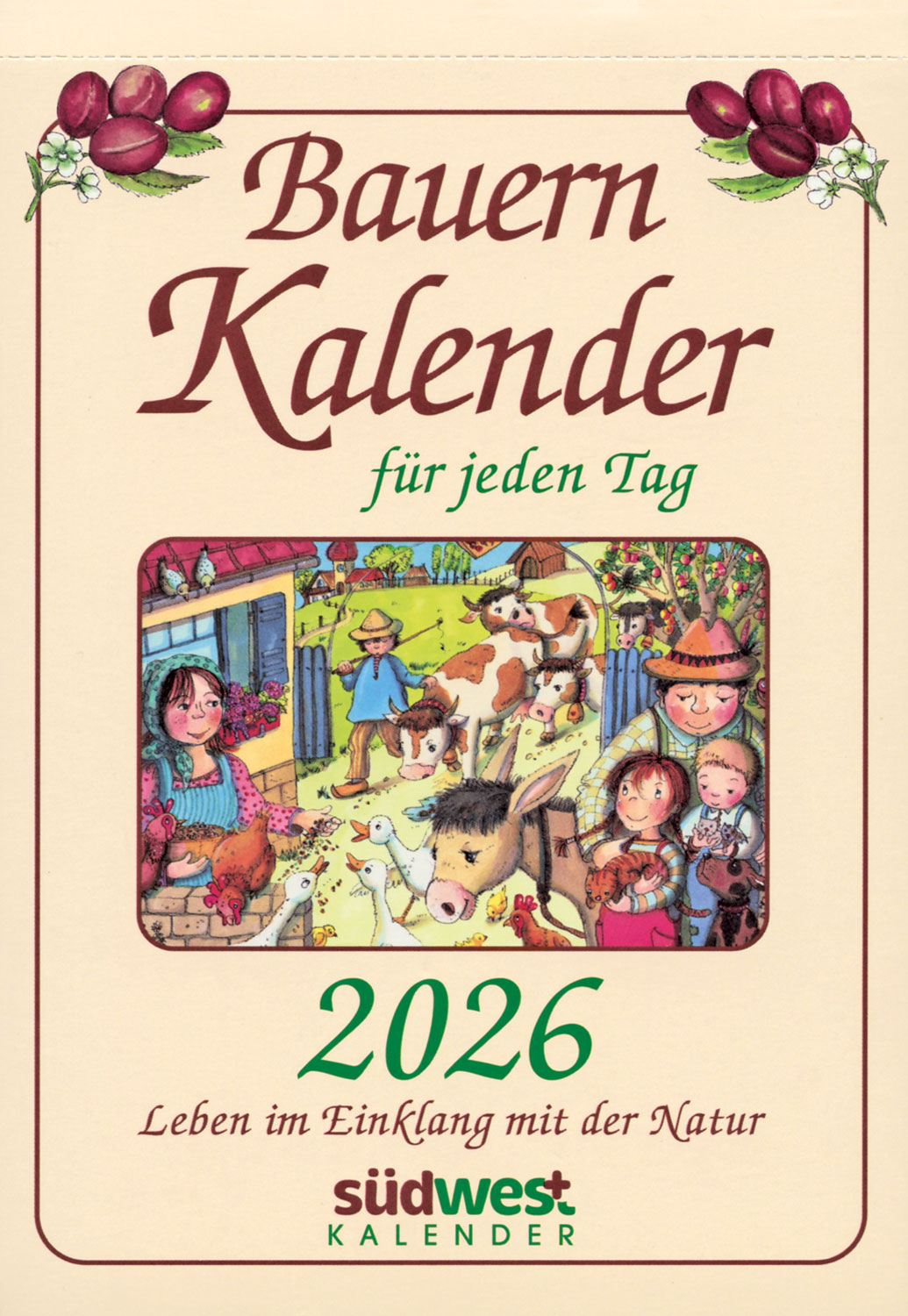 Bauernkalender fr jeden Tag 2026